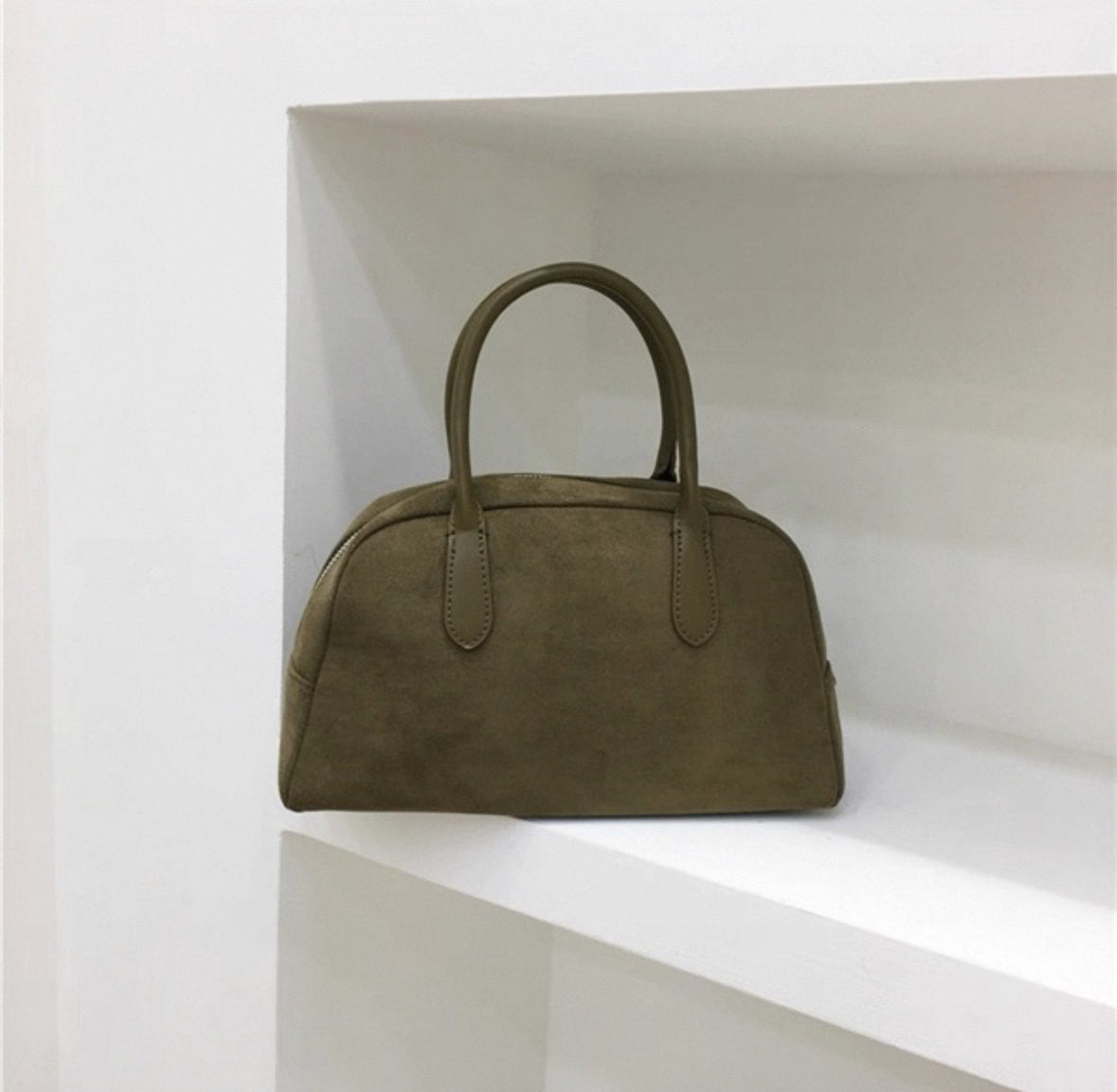 Bowling Bag (Wildleder)