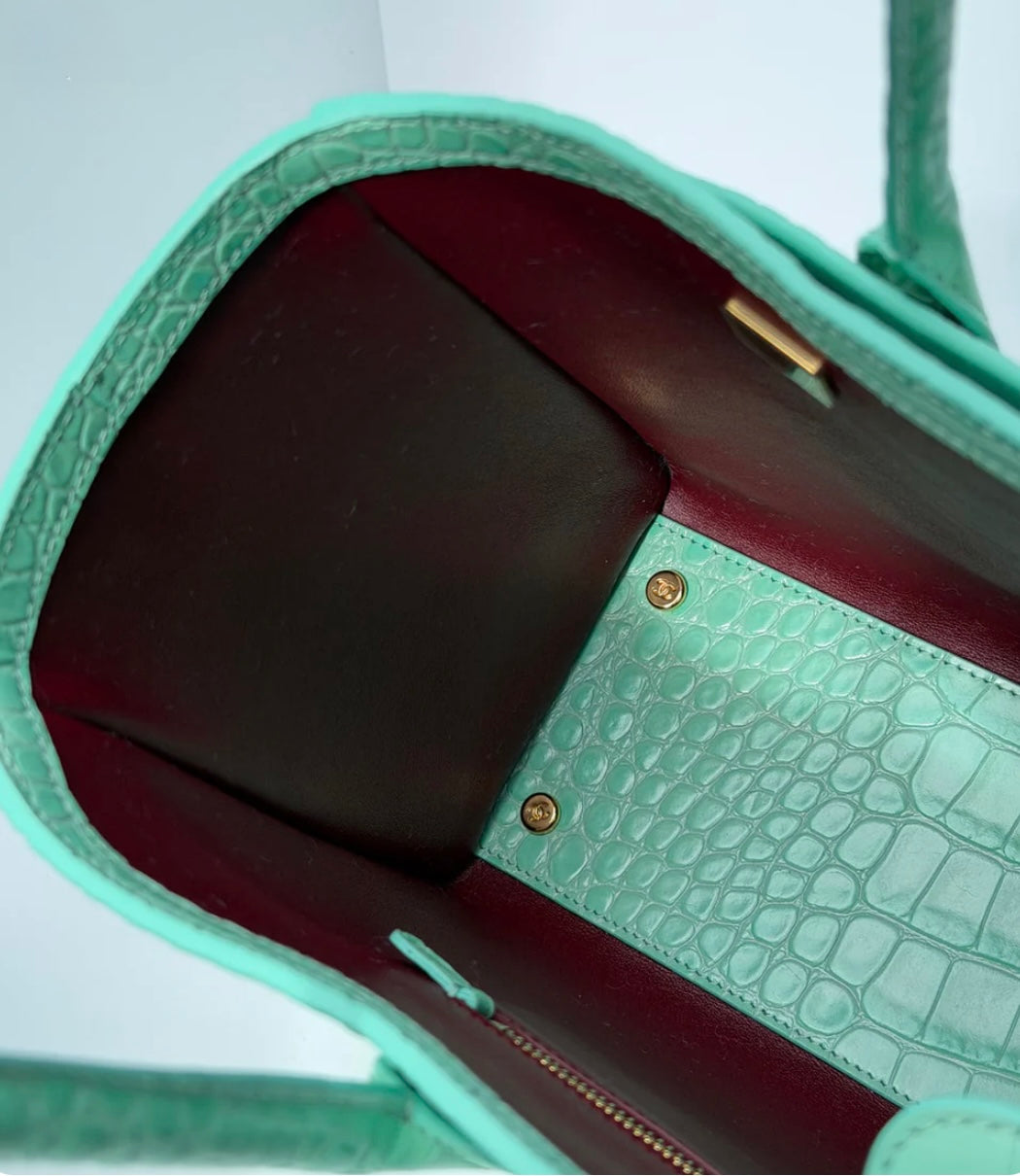 CC Bag Crocodile Embossed