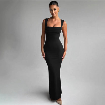 Langes Bodycon-Abendkleid