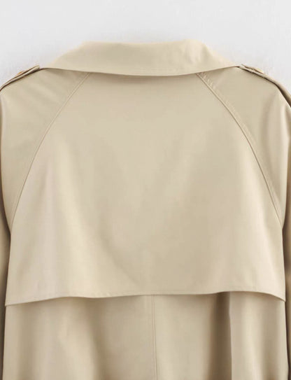 Kurze Trenchcoat