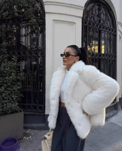 Faux Fur Jacke
